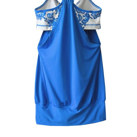 Lululemon No Limits 2-in-1 Tank Bra Top Sz 6 - Picture 4 of 4